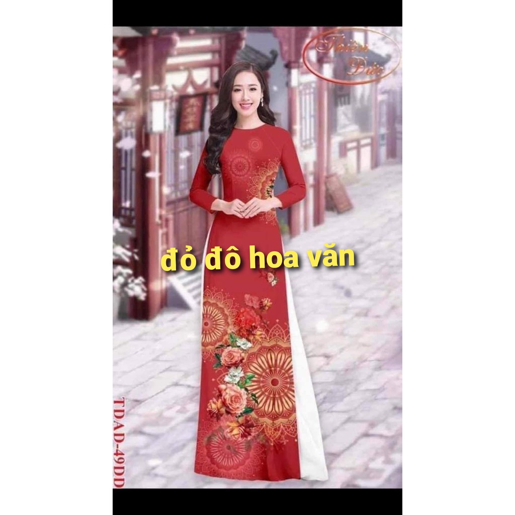 [SIÊU PHẨM HOT ]  ÁO DÀI TRUYỀN THỐNG XẺ TÀ CHỮ A HÀNG CAO CẤP