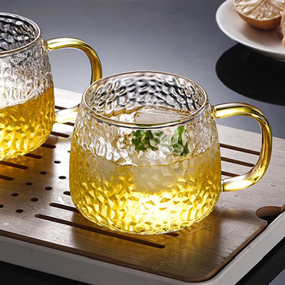 Bộ Cốc Uống Trà Bằng Kính Chịu Nhiệt Phong Cách Nhật Bản