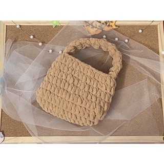 Túi len trơn mini basic (ib chọn màu ) 16x20cm