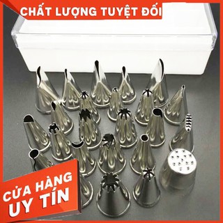 [An Toàn – Tiết Kiệm] Bộ 24 đuôi bắt bông kem 3D