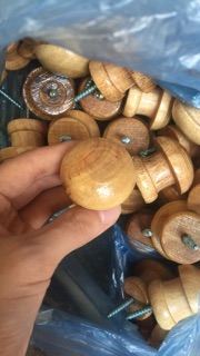 Núm vén rèm bằng gỗ độc đáo ( 2 núm)