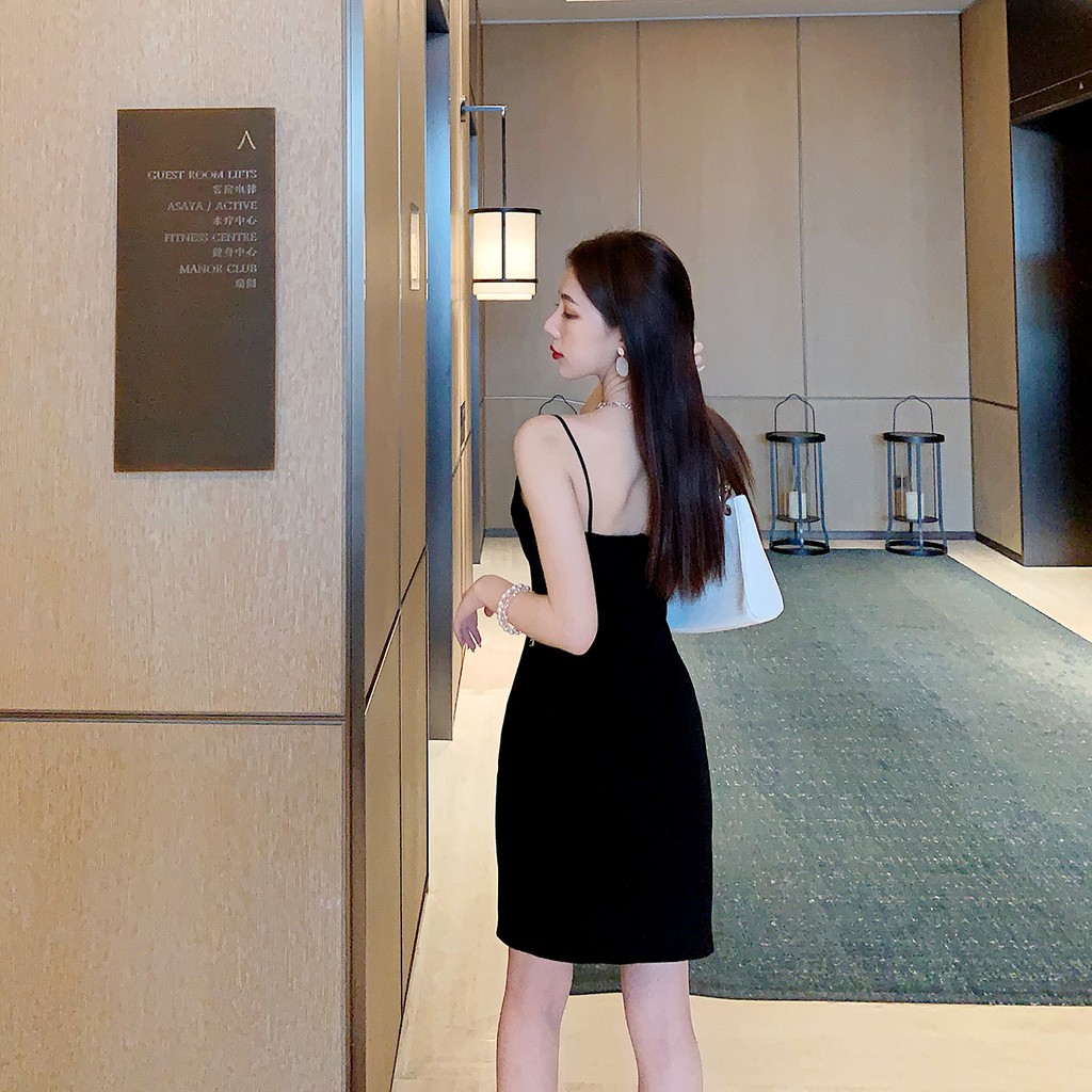 [SIÊU SALE] Váy/Đầm Dự Tiệc 2 Dây Xẻ Vạt Hàng Thiết Kế Quảng Châu | BigBuy360 - bigbuy360.vn