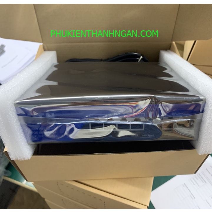 Switch POE 8 Port - 2 Uplink PK4208TN - Bộ Chia Mạng Cho Camera IP