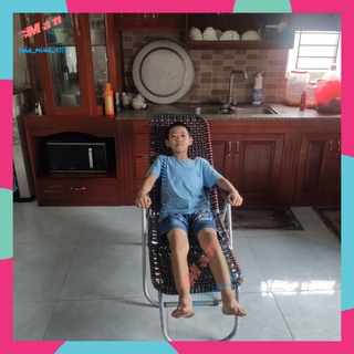 ghế gấp sơn nhũ thư giãn