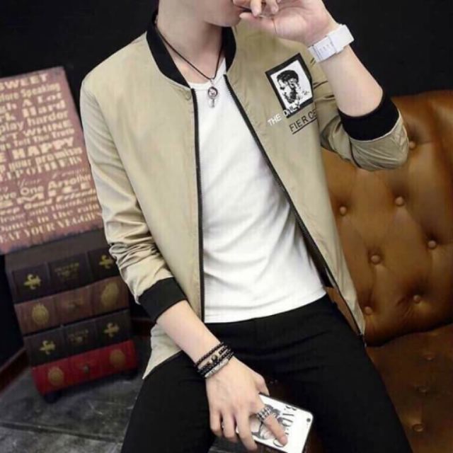 Áo Khoác Nam In Hình