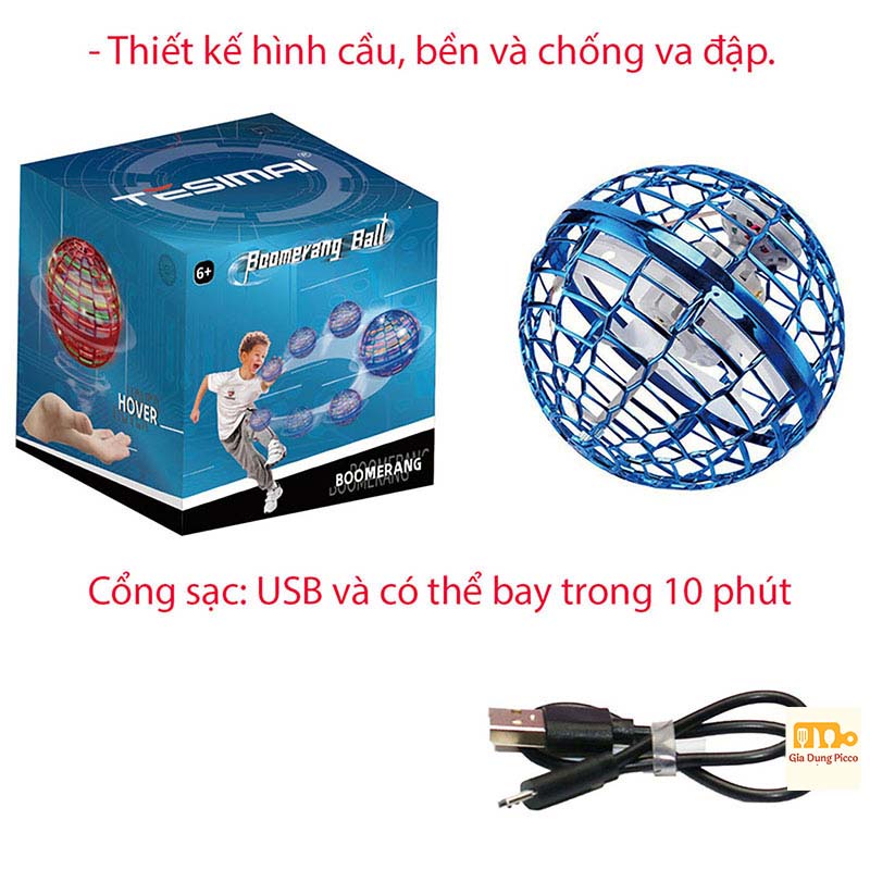 Bóng ma thuật UFO – Đồ Chơi Công Nghệ Hiện Đại Mới Nhất [BÓNG XOAY MA THUẬT]