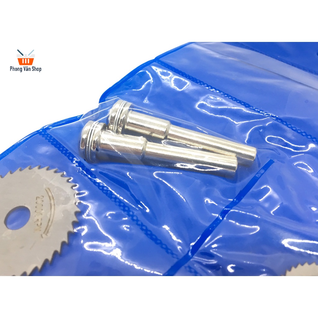 Bộ 5 lưỡi cưa cắt + kẹp lưỡi - trục 6mm 3.2mm
