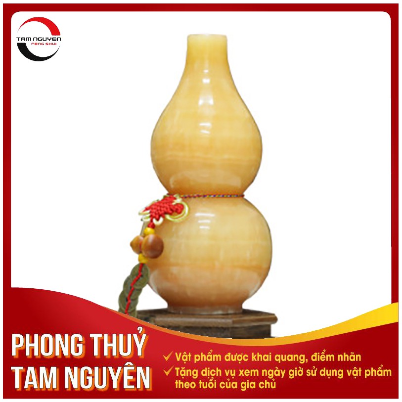 HỒ LÔ HOÀNG NGỌC tăng cường Bình An, Cát Khánh - Phong thủy Tam Nguyên