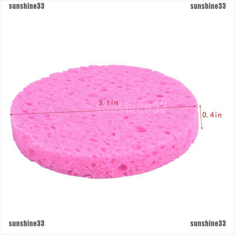 Mút Rửa Mặt Bọt Biển Tròn Chiết Xuất Thực Vật Tự Nhiên