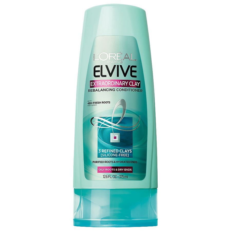 Dầu Gội - Xả L'Oreal Paris Elvive Extraordinary Clay Rebalancing Conditioner 375ml