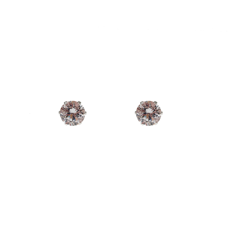 Khuyên Tai zircon Nhỏ Đơn Giản Phong Cách Hàn Quốc Cho Nữ