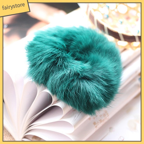 Dây buộc tóc lông mềm thời trang nữ tính