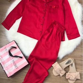 Pijama lụa satin cao cấp