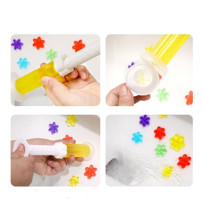Gel thơm , gel khử mùi bồn cầu , toilet Bông Hoa