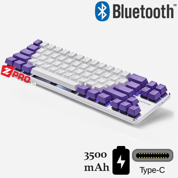 Bàn phím cơ Magicforce 68 Smart 2 Purple