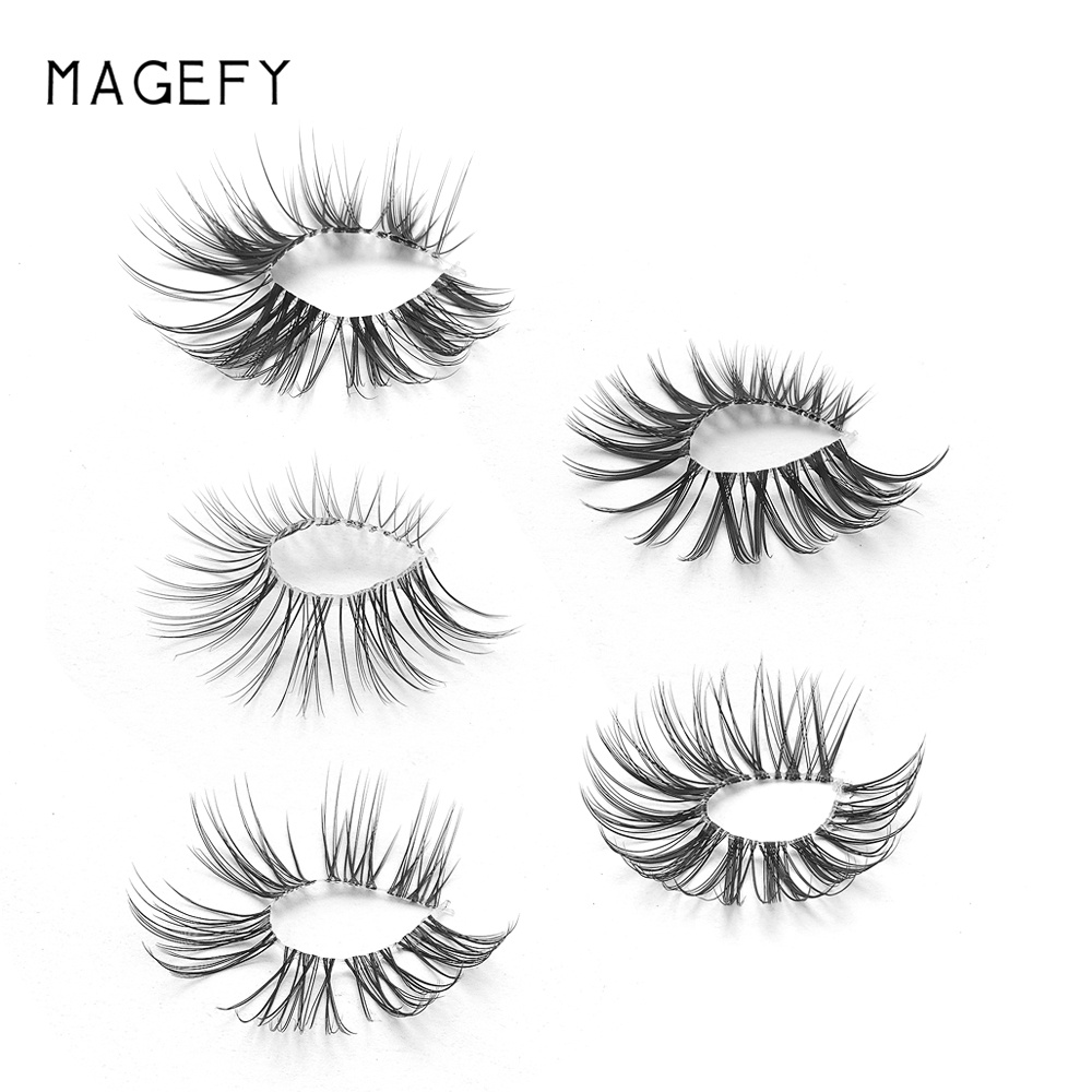 Set 5 Cặp Lông Mi Giả Nhẹ Tự Nhiên MAGEFY