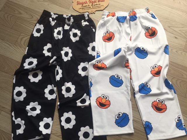 Quần cartoon pant unisex / quần hoạt hình