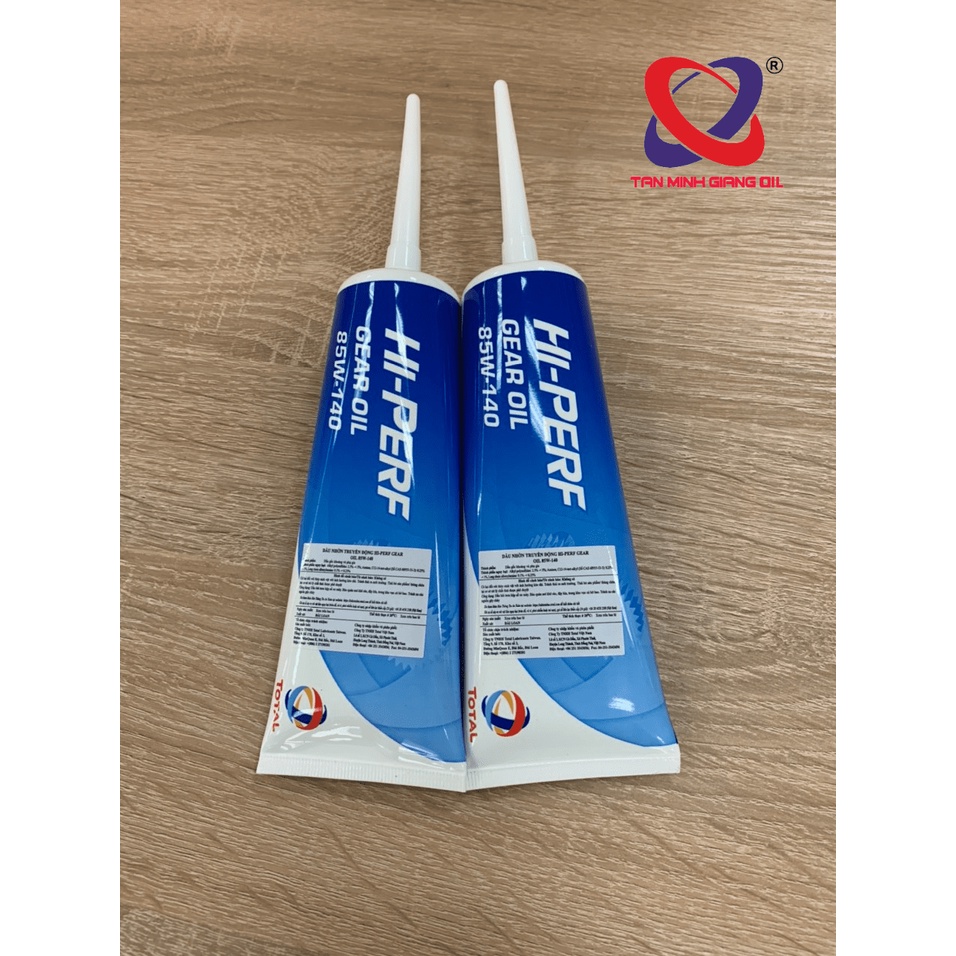 Dầu láp xe ga, nhớt láp hộp số Total Hi Perf Gear Oil 85W140 combo 2-4 tuýp