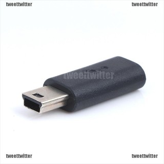Đầu chuyển đổi Micro USB cái sang Mini USB đực
