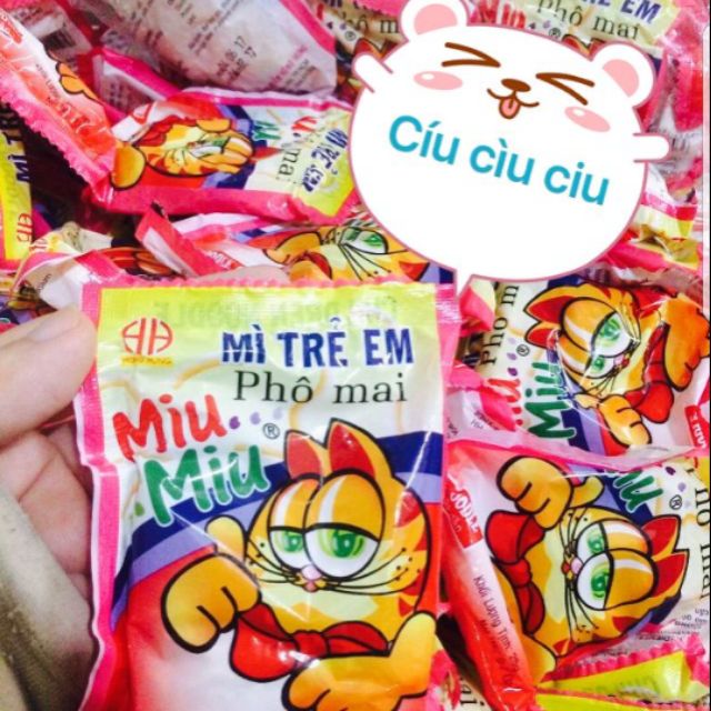 Mì trẻ em 2k + bánh tráng 2k