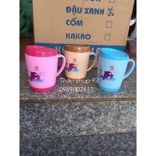 cốc uống nước có nắp -việt nhật