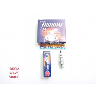 bugi xe wave drem sirius NGK IRIDIUM
