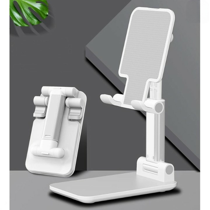 Giá đỡ điện thoại iPad để bàn kệ gập gọn livestream xem phim chống tê mỏi tay Dimino