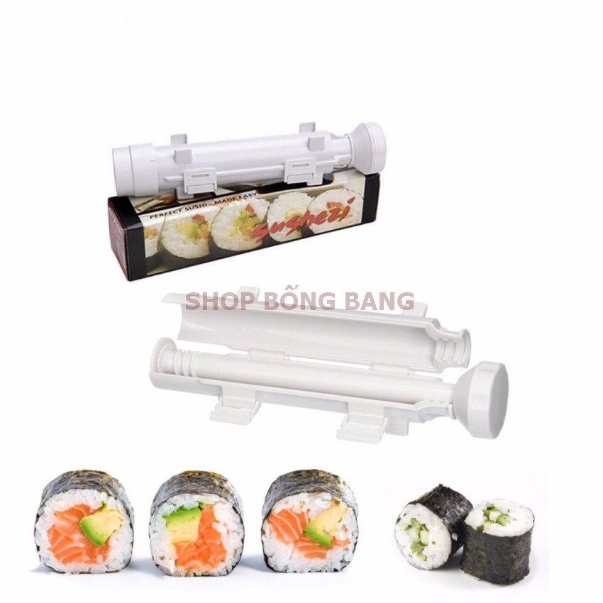 Dụng cụ cuốn ( cuộn ) sushi gimbab siêu nhanh - susheizi