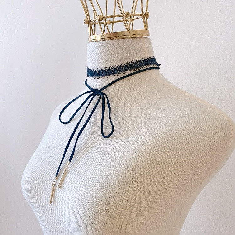 [QUÀ TẶNG KÈM -  GIFT] Dây Chuyền Nữ - CHOKER REN -  thời trang phụ kiện trang sức -COCHUNHOCHUYENSI