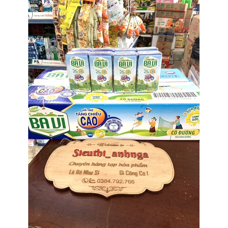 Sữa Ba vì hỗ trợ tăng chiều cao K2 110ml x 48 hộp