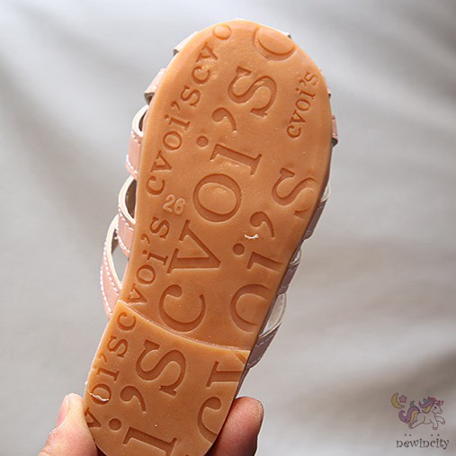 Dép Đi Biển Đế Mềm Chống Trượt Xinh Xắn Cho Bé Gái