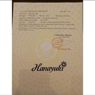 SERUM DƯỠNG TRẮNG DA HANAYUKI