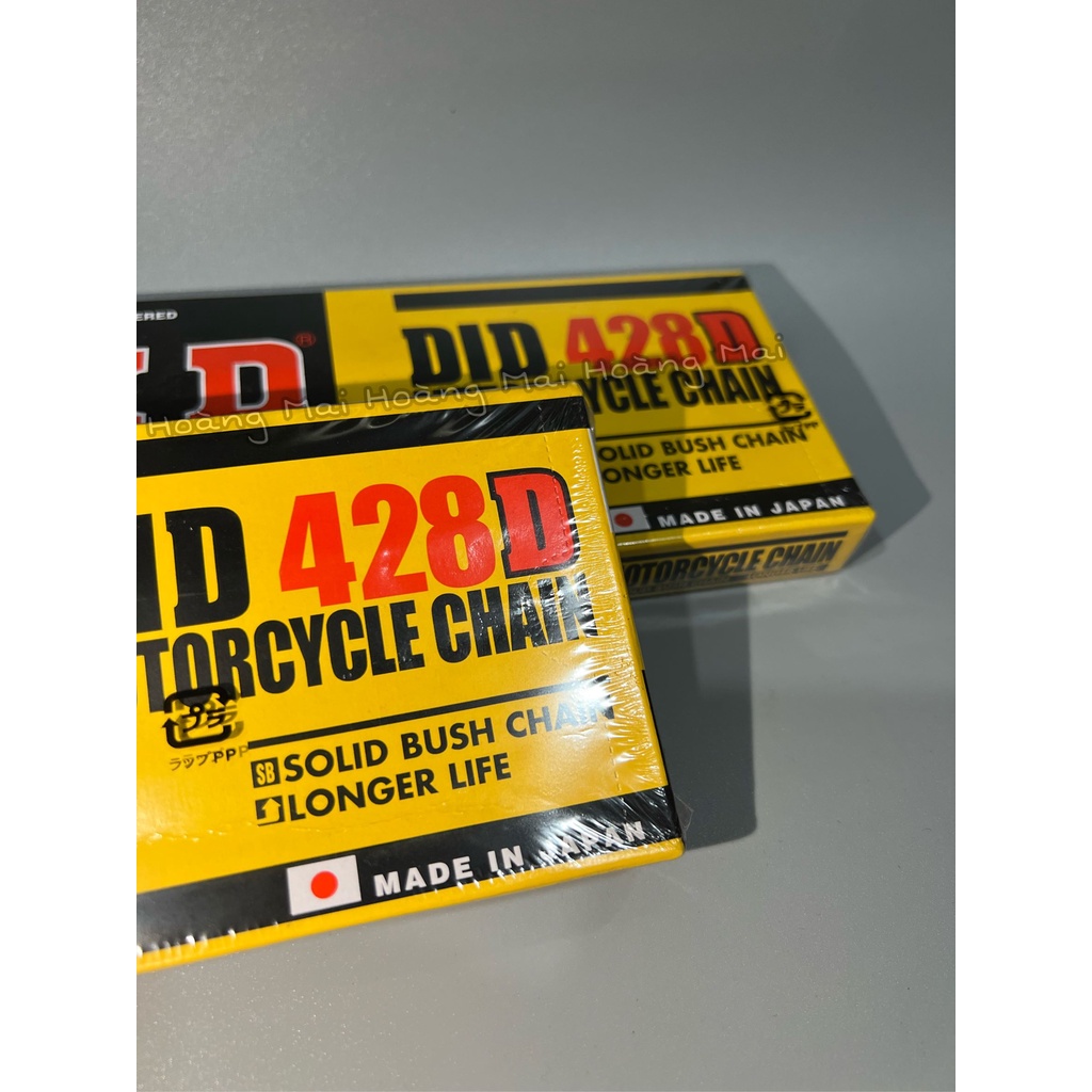 Sên D.I. D đen 9li có loại 100, 102, 106, 108,130 mắc
