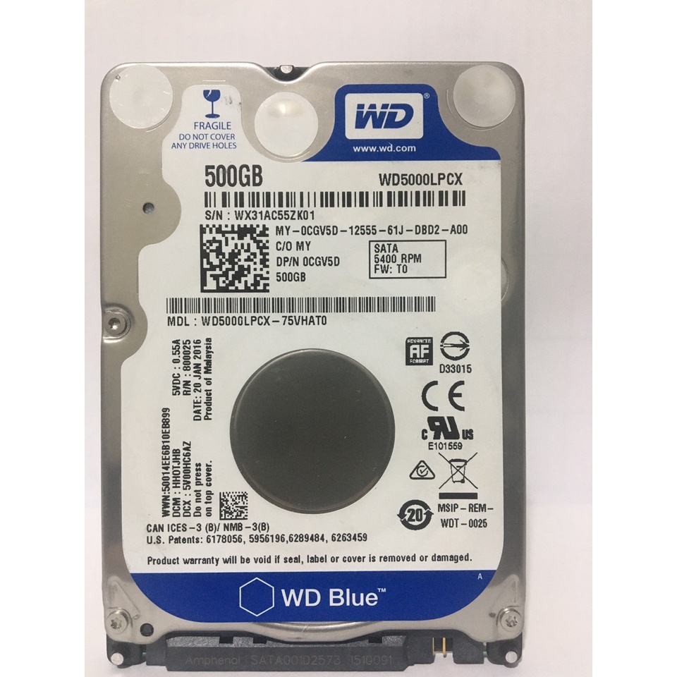 Ổ cứng hdd laptop từ 160gb đến 1000gb tất cả là bóc máy good hết.