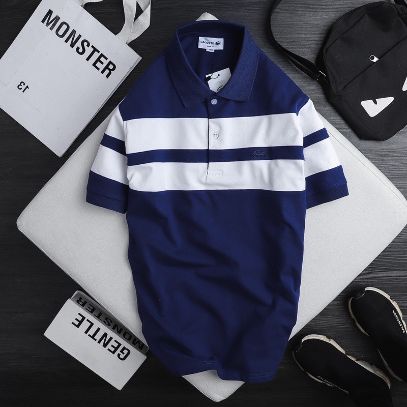Áo Polo Phối Màu Căn Bản Tinh Tế Cao Cấp | BigBuy360 - bigbuy360.vn