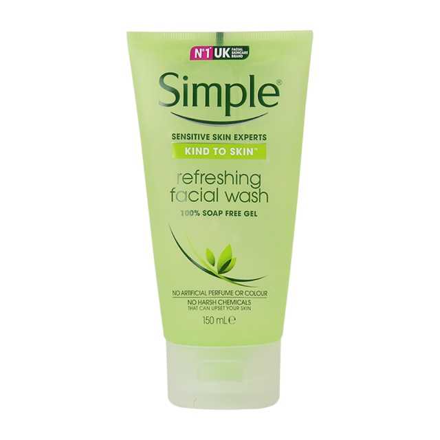 [Mã SKAMPUSH11 giảm 10% đơn 200k] Sữa rửa mặt Simple Refreshing Facial Wash