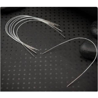 Dây Trắng Thẩm Mỹ Coated, dây cung niềng răng (Niti coated True form) (Bán sợi)_Hàn Quốc