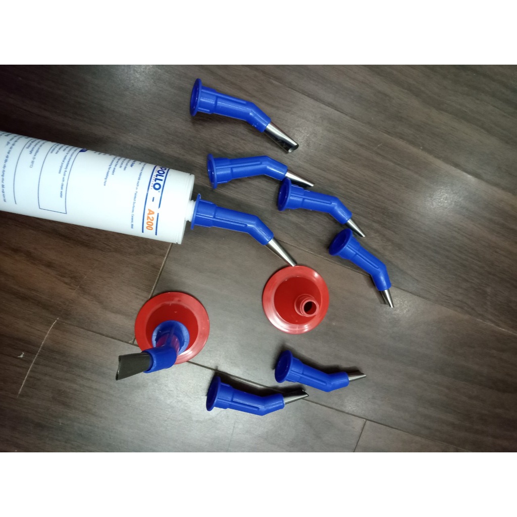 Bộ đầu vòi đi  keo inox đế nhựa không dính - chống mài mòn - có mỡ bò giữu ẩm sau khi dùng xong