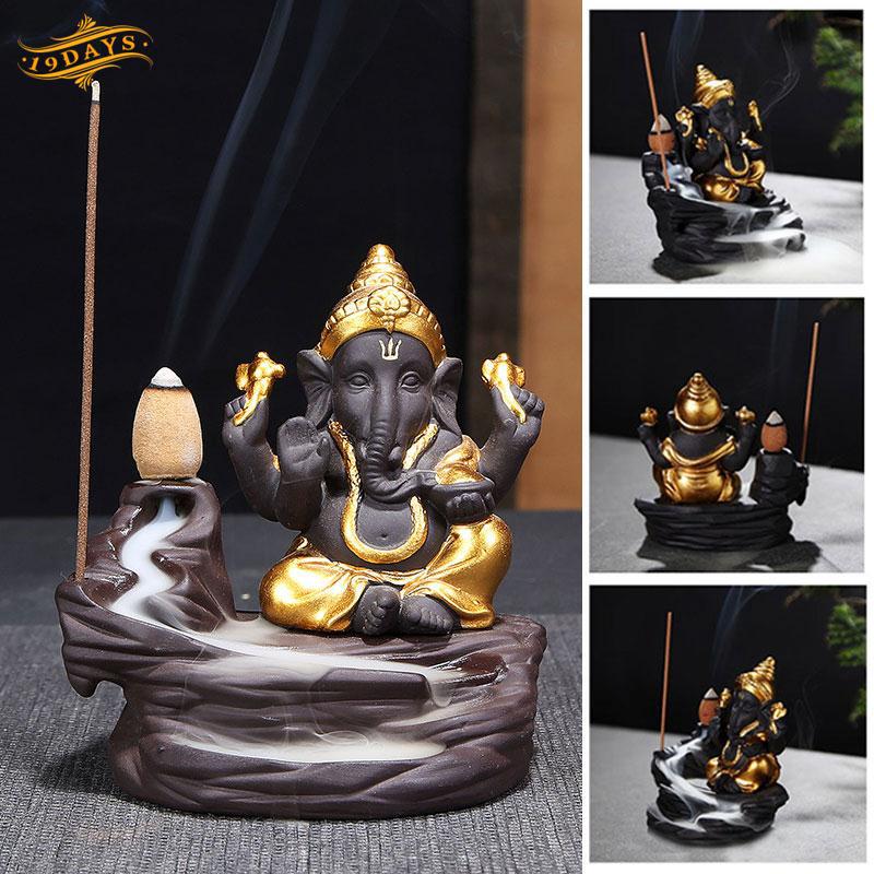 Đế đốt hương có hình thần Ganesha độc đáo đẹp mắt