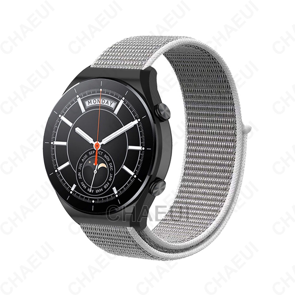 Dây Đeo Nylon 22mm Cho Xiaomi Watch S1 Active / S1 / Mi Watch Color 2