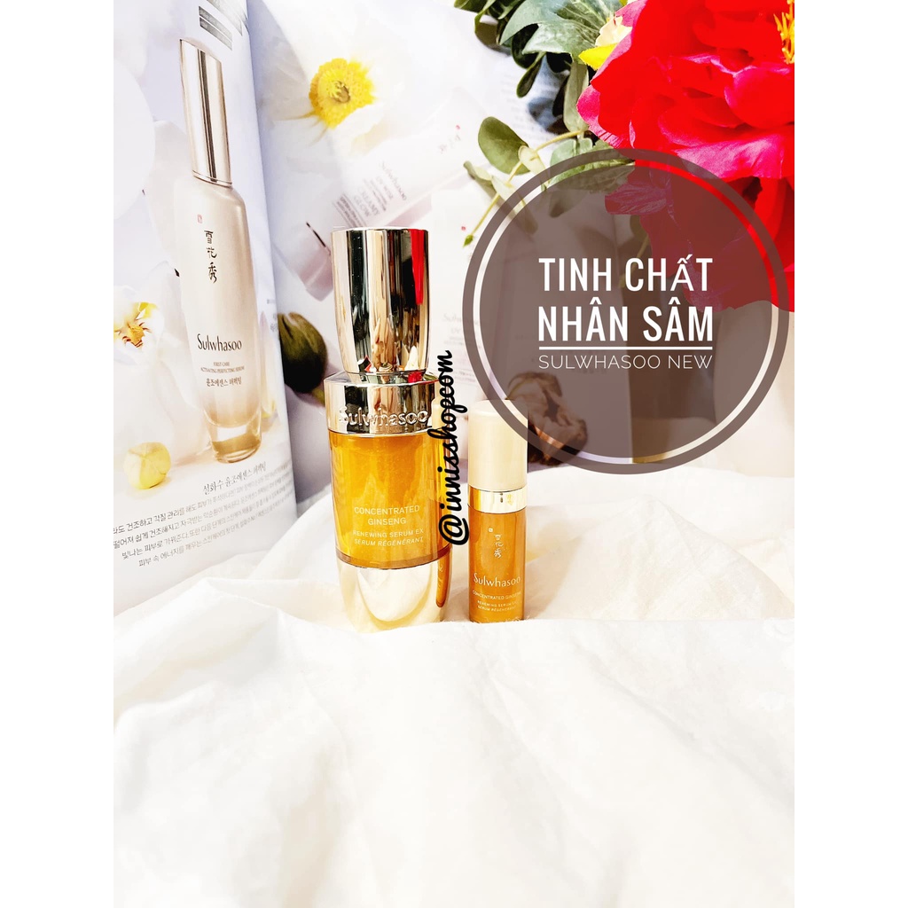 Tinh chất nhân sâm Sulwhasoo Concentrated Ginseng Renewing Serum EX 5ml