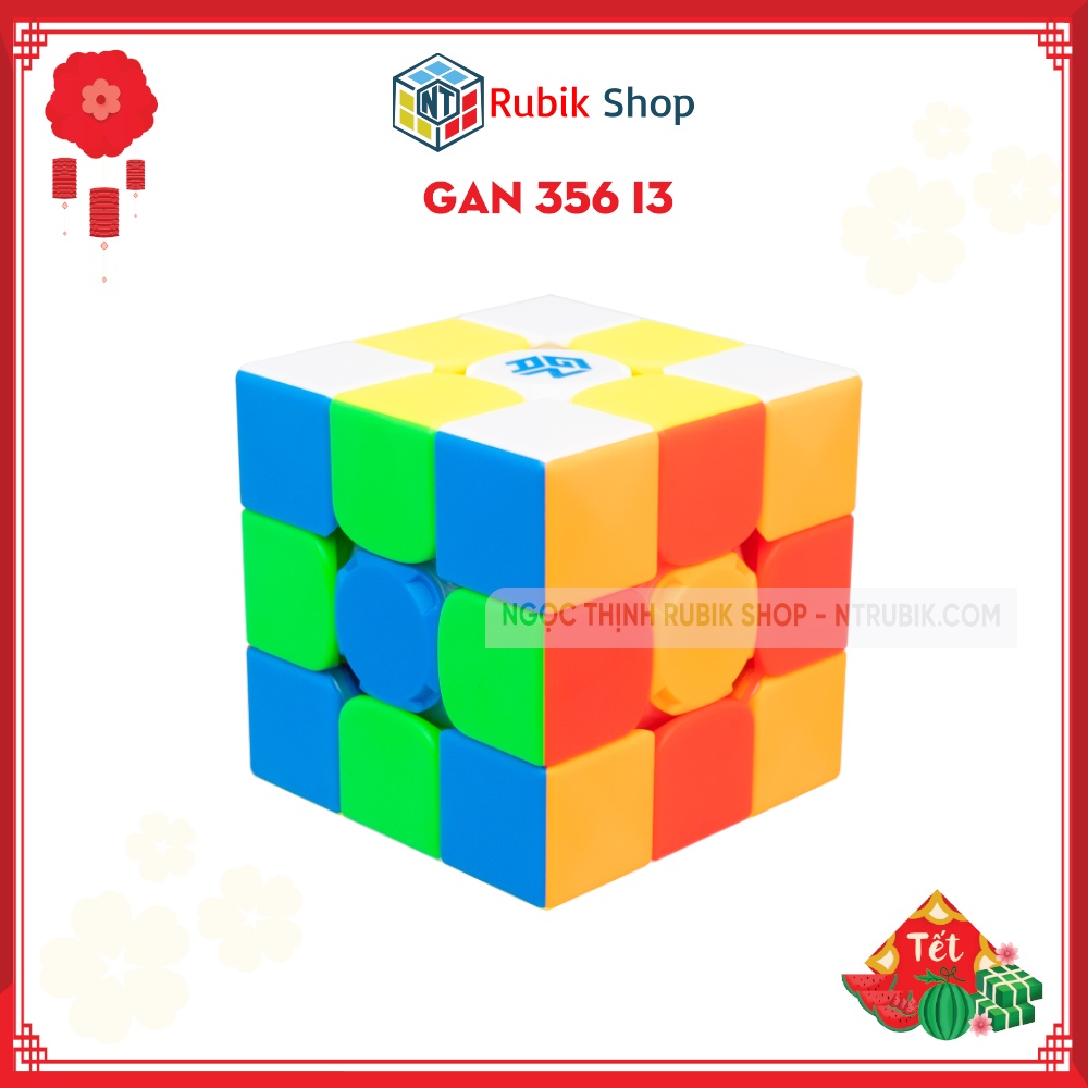 [Siêu Phẩm] Rubik Gan i3 3x3 Rubic Gan356 i3 Kết Nối Với Điện Thoại Bluetooth Stickerless Smart Cube (Có Nam Châm)