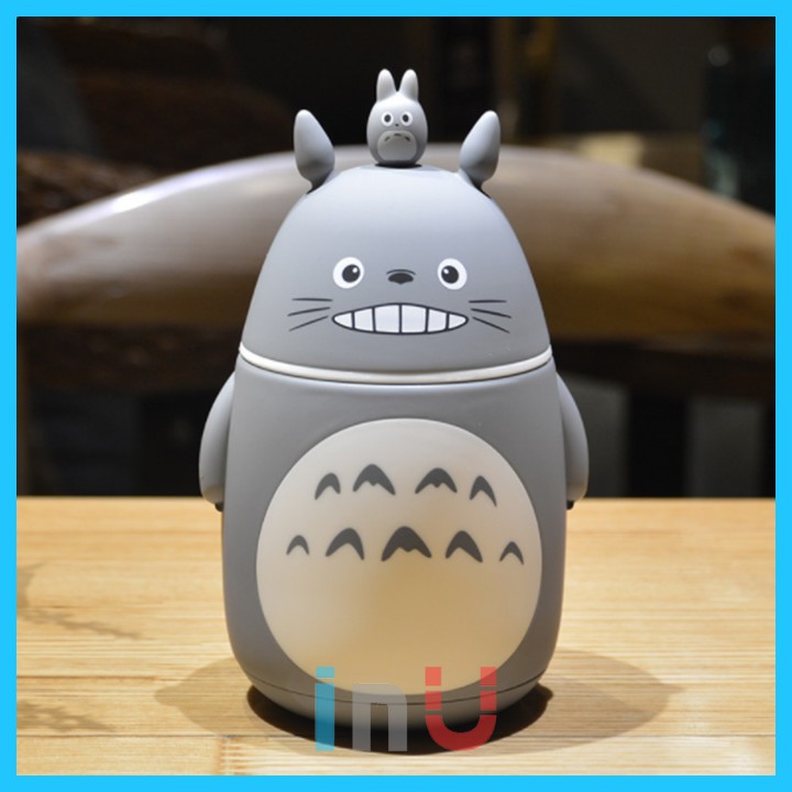 HCM - Bình giữ nhiệt Totoro bồng con 250ml