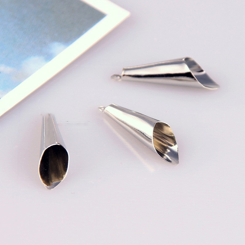 10 chuông treo 7*24mm - nguyên liệu làm trâm, làm trang sức