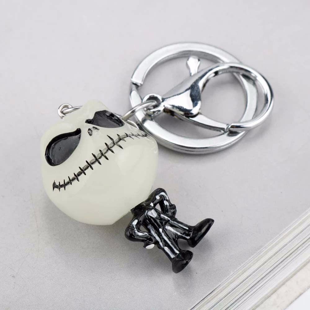 Móc Chìa Khóa Hình Đầu Lâu Trang Trí Halloween