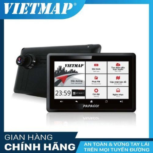 Camera hành trình kèm dẫn đường Vietmap W810