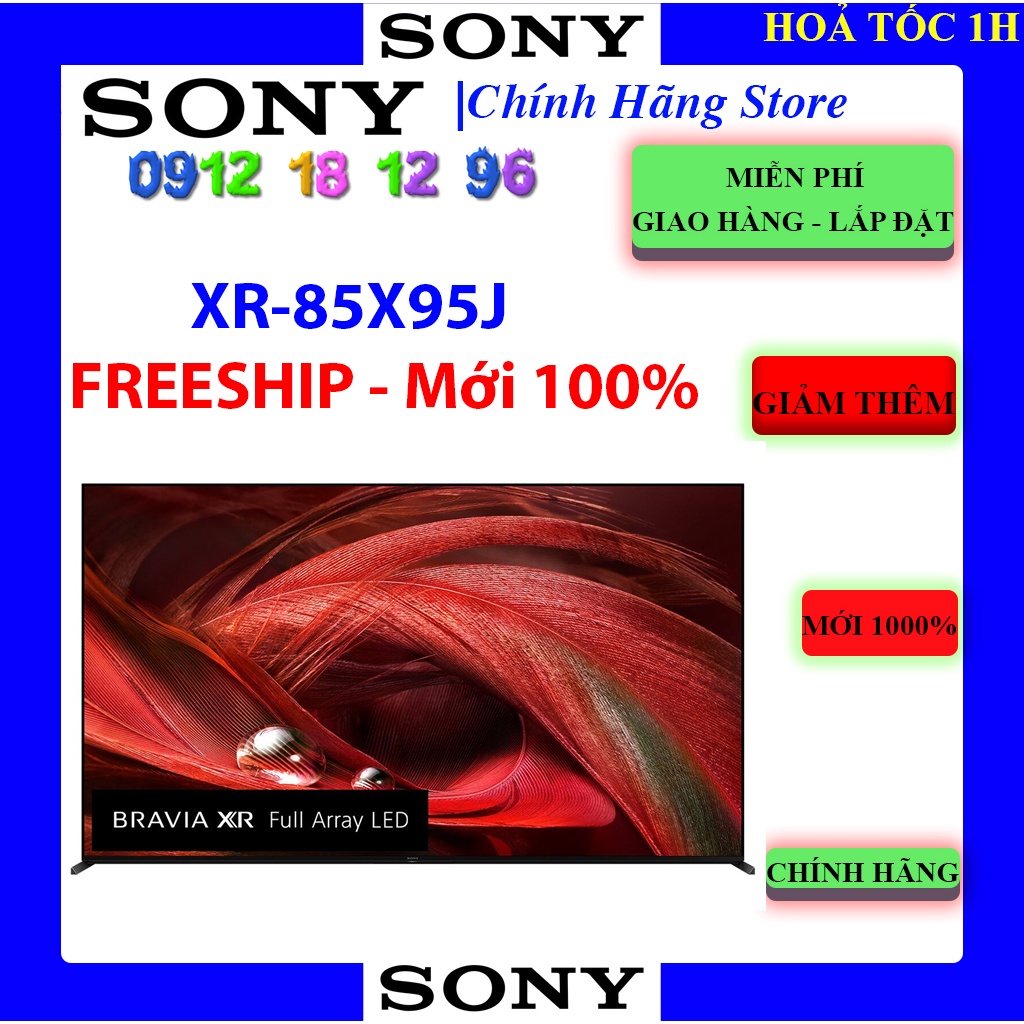 [Sony XR-85X95J] Android Tivi Sony 4K 85 inch XR-85X95J, 85X95J