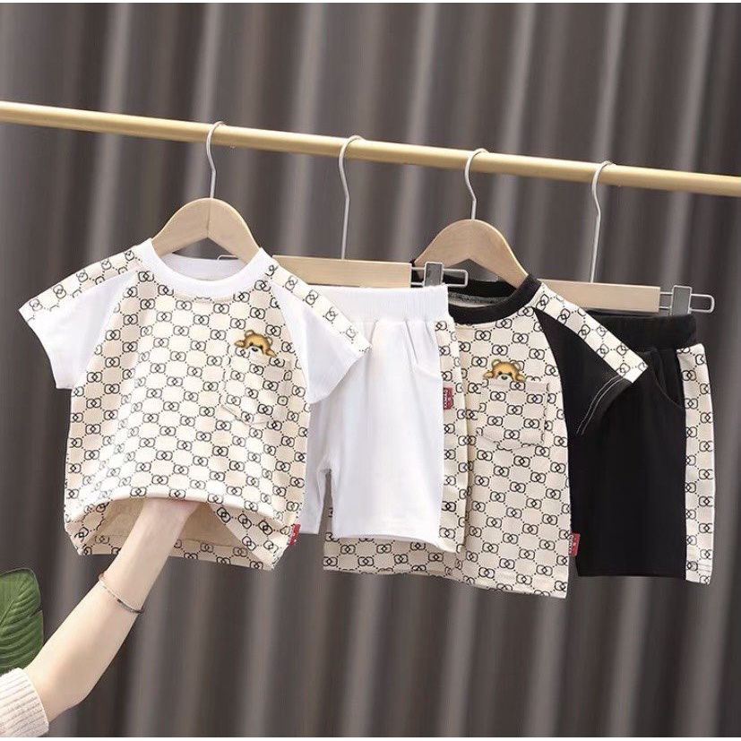 bộ cộc tay bé trai, set bộ đồ cho bé , bộ đồ trẻ em chất cotton từ 18 tháng đến 10 tuổi cho bé
