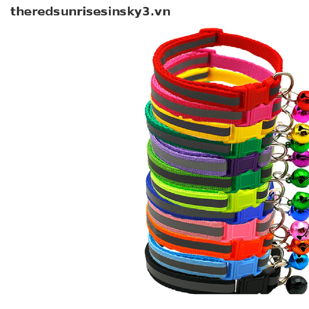 Thẻ Đeo Cổ Bằng Nilon Phản Quang Cá Tính Cho Thú Cưng