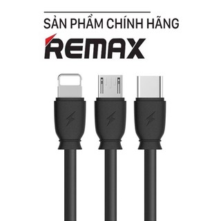 Cáp sạc remax rc-134 ✓ lighting - micro - type c ✓ chính hãng